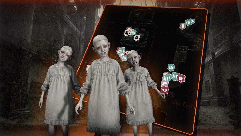 Resident Evil Requiem - Mapa interactivo del centro de Raccoon City