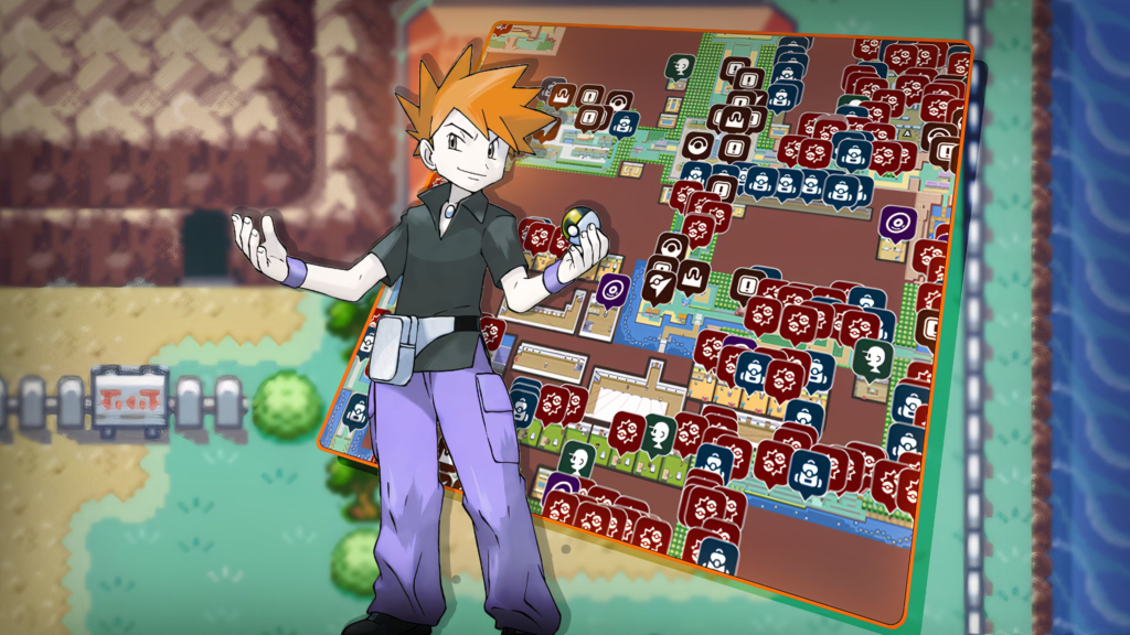 Pokémon Rojo Fuego y Verde Hoja: explora el mapa interactivo de Kanto