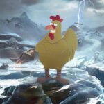 Nuevo e impactante juego de PS5 protagonizado por un guerrero pollo y sí, lo digo en serio