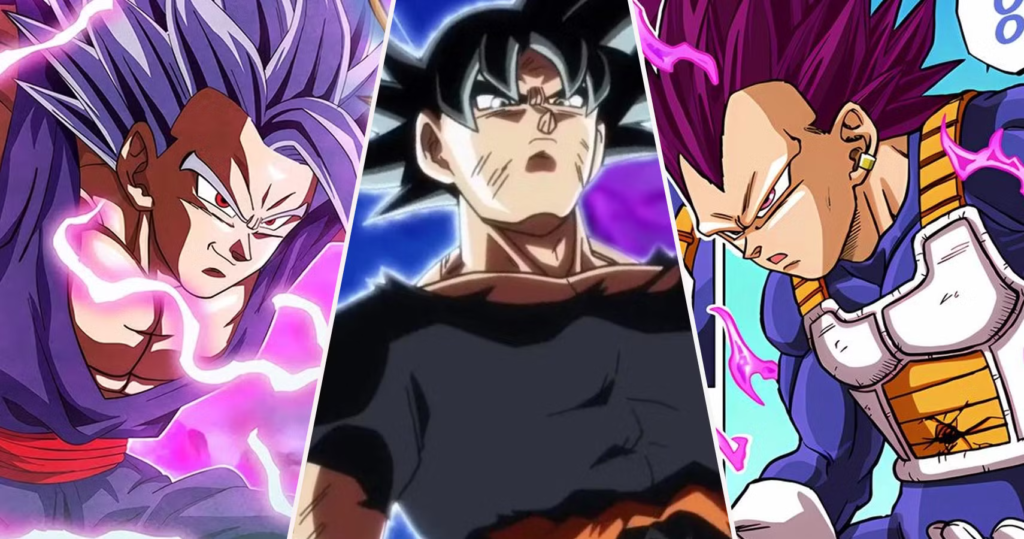 8 transformaciones mucho más fuertes que Super Saiyan