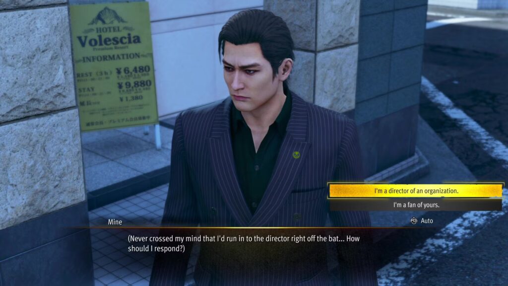 Todas las buenas acciones en Dark Ties de Yakuza Kiwami 3