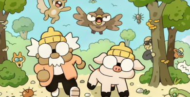 Hermit and Pig convierte la ansiedad cotidiana en un combate RPG