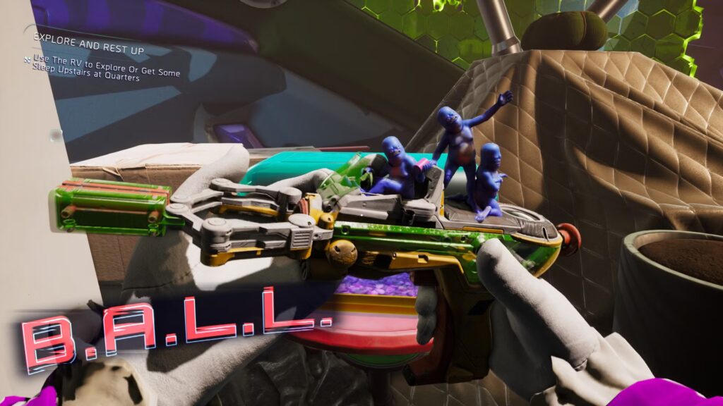 Guía de ubicaciones de pistolas de bolas High on Life 2