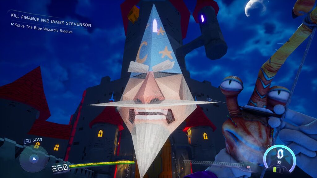 Guía de respuestas del cuestionario All High on Life 2 Blue Wizard