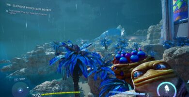 Investigar la guía de ubicación del otro lado del puerto