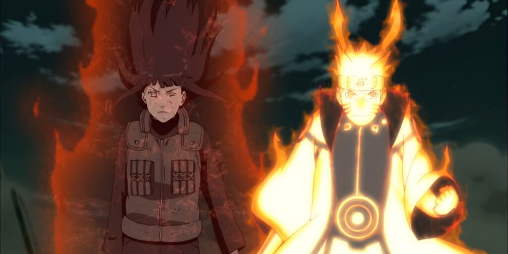 El crecimiento de Naruto en la Cuarta Gran Guerra Ninja
