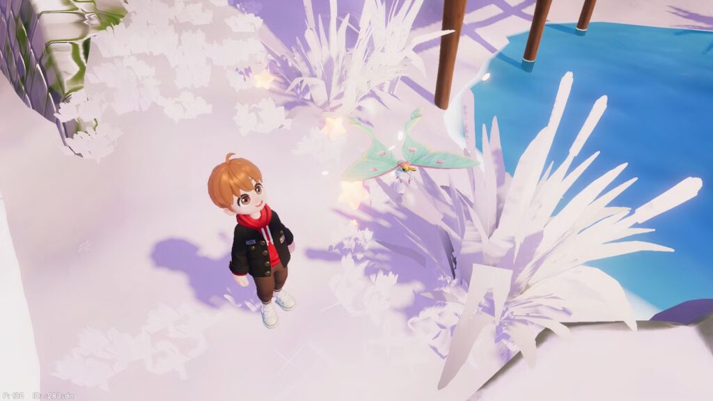 Dónde encontrar la mini polilla lunar en Heartopia