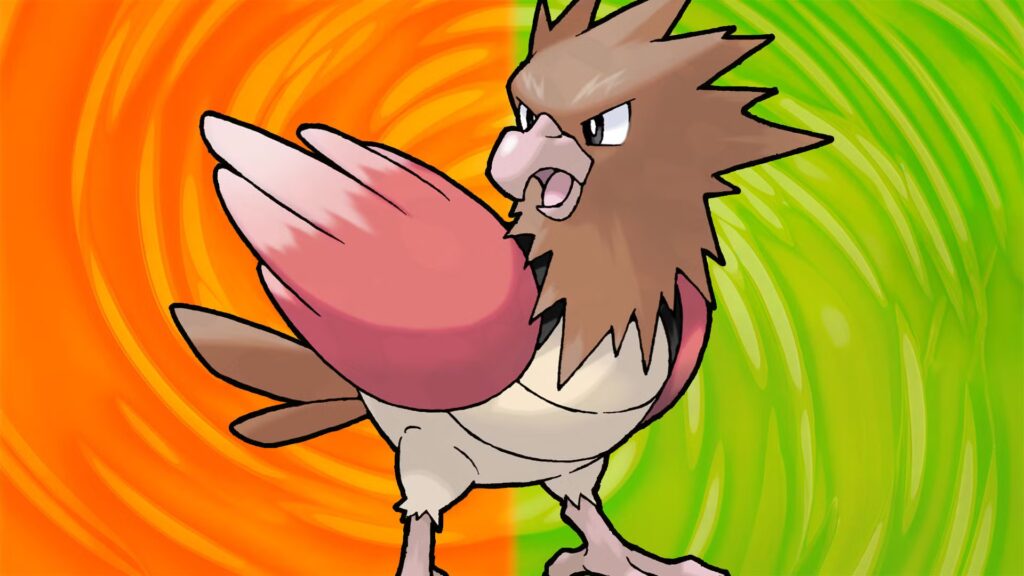 Cómo evolucionar a Spearow en Fearow en Pokémon Rojo Fuego y Verde Hoja