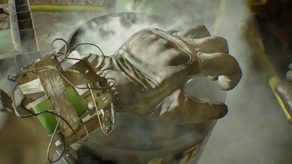 Cómo encontrar nitrógeno líquido en Resident Evil 7 Not a Hero DLC