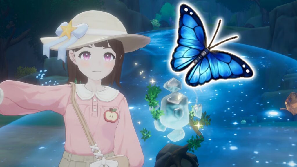 Cómo conseguir la mariposa Luminwing en Starsand Island