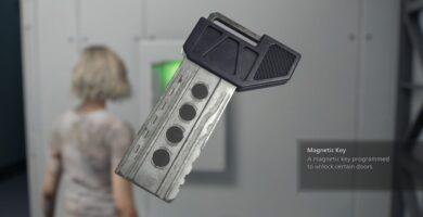 Cómo abrir puertas del lector de claves ARK en RE9