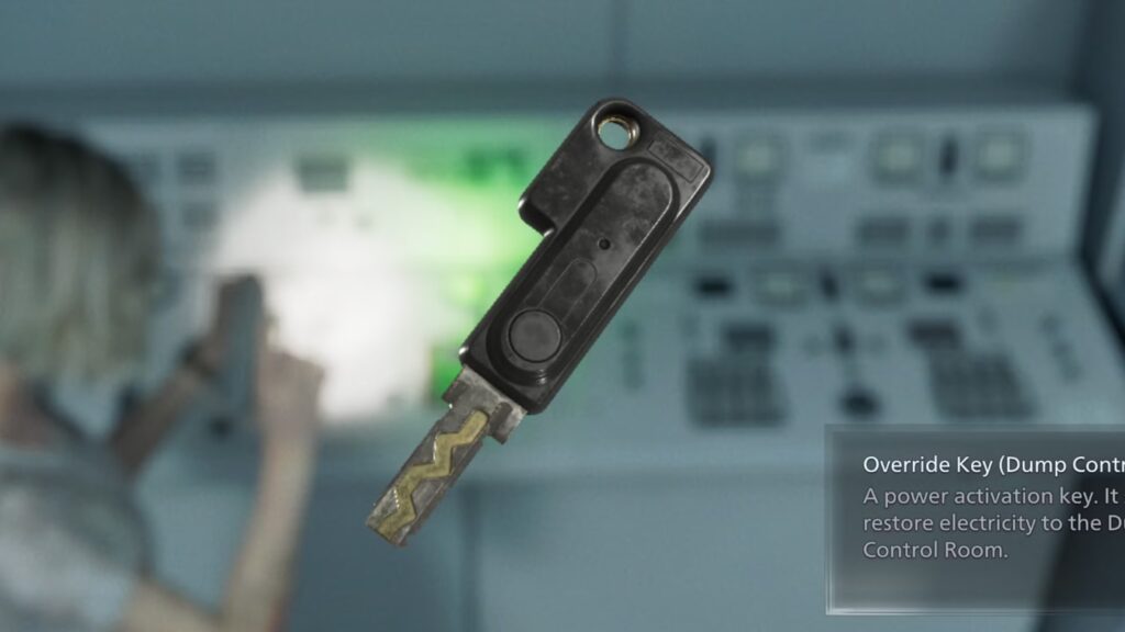 Cómo obtener la clave de anulación de la sala de control de volcado en RE9