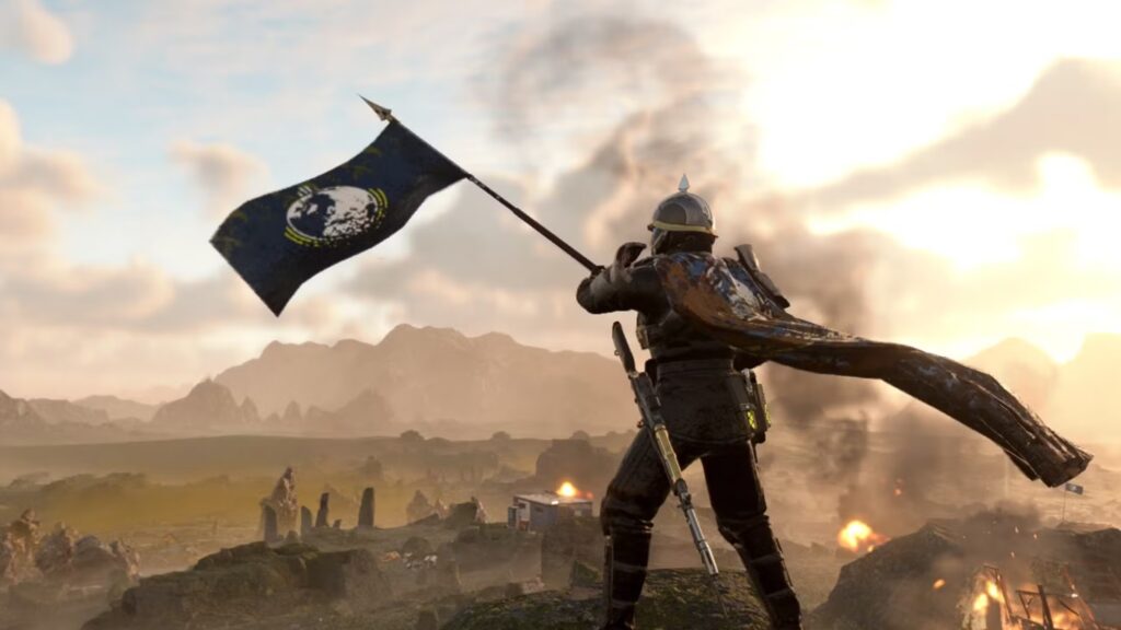 Cómo utilizar CQC-1 One True Flag en Helldivers 2