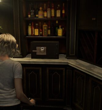 Código de seguridad de bar y salón en RE9