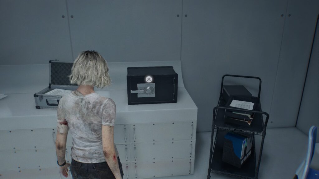 Monitorear el código de seguridad de la sala de control en RE9