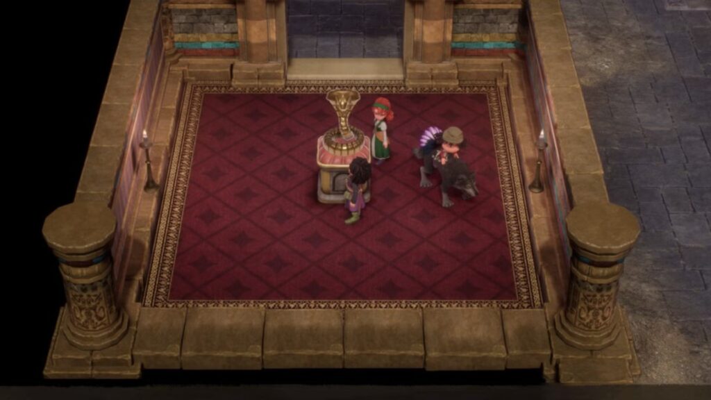 Guía de solución de rompecabezas de estatuas de animales reinventados de Dragon Quest 7