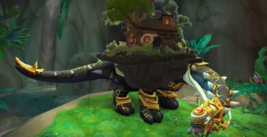 El concepto de ventilador de montura de World of Warcraft de 4 años resurge antes de la medianoche y tiene demasiado sentido