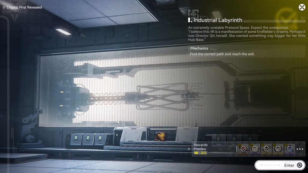 Guía de etapas del laberinto industrial en Arknights Endfield (Delver of the Cryptic Event)