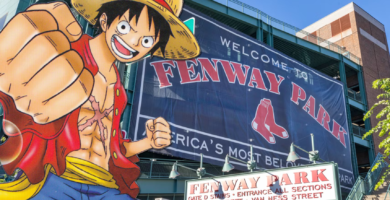 Luffy abandona Grand Line para ir a Boston en la nueva colaboración de One Piece x Red Sox