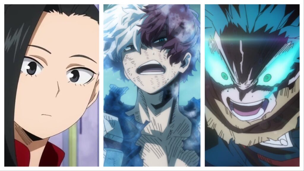 Cada estudiante de clase 1-A en My Hero Academia, clasificado del más débil al más fuerte