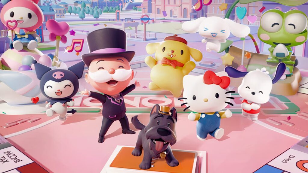 Monopoly GO se cruza oficialmente con Hello Kitty