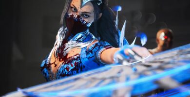 Los medallistas olímpicos rinden homenaje a Mortal Kombat con una actuación increíble