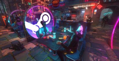 El nuevo juego Cyberpunk en Steam esencialmente te permite poseer el Afterlife Bar de Cyberpunk 2077 y reescribir la vida nocturna