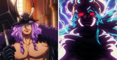 Luffy y Loki contra Imu