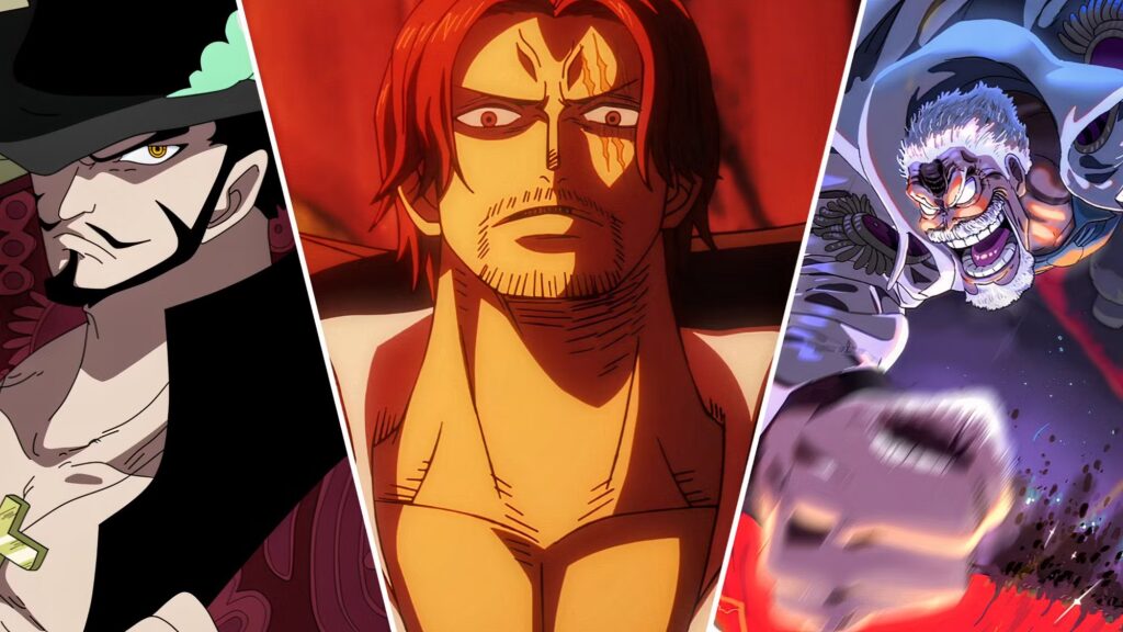 5 usuarios de Haki que pueden rivalizar con Shanks en One Piece, clasificados