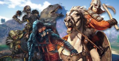 Juegos de mundo abierto en los que eres insignificante