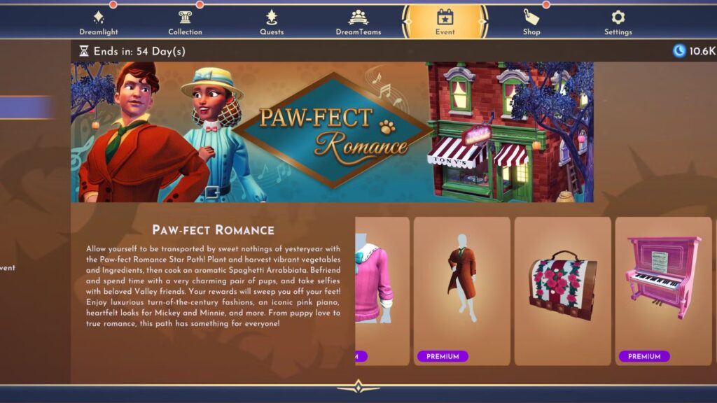 Todos los deberes de Paw-fect Romance Star Path en DDV