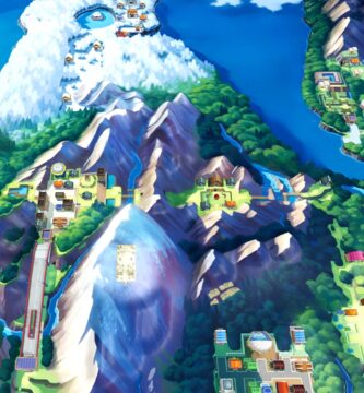 Un fan de Pokémon comparte un increíble mapa interactivo en 3D de Sinnoh