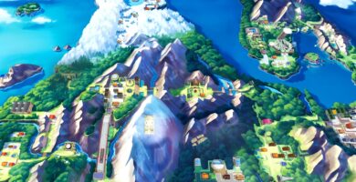 Un fan de Pokémon comparte un increíble mapa interactivo en 3D de Sinnoh