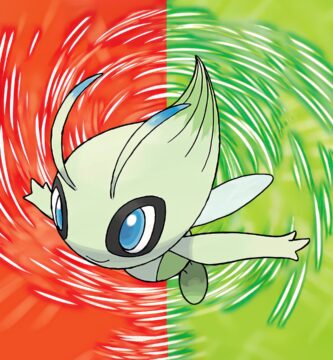Celebi es la verdadera definición de "Pokémon mítico" en Pokémon Rojo Fuego y Verde Hoja