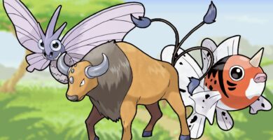 Todos los Pokémon de la Zona Safari en Pokémon Rojo Fuego y Verde Hoja