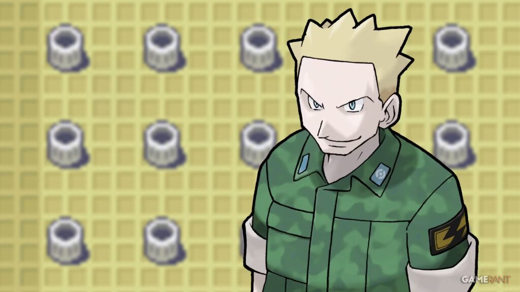 Cómo resolver el rompecabezas del gimnasio Vermilion en Pokémon Rojo Fuego y Verde Hoja
