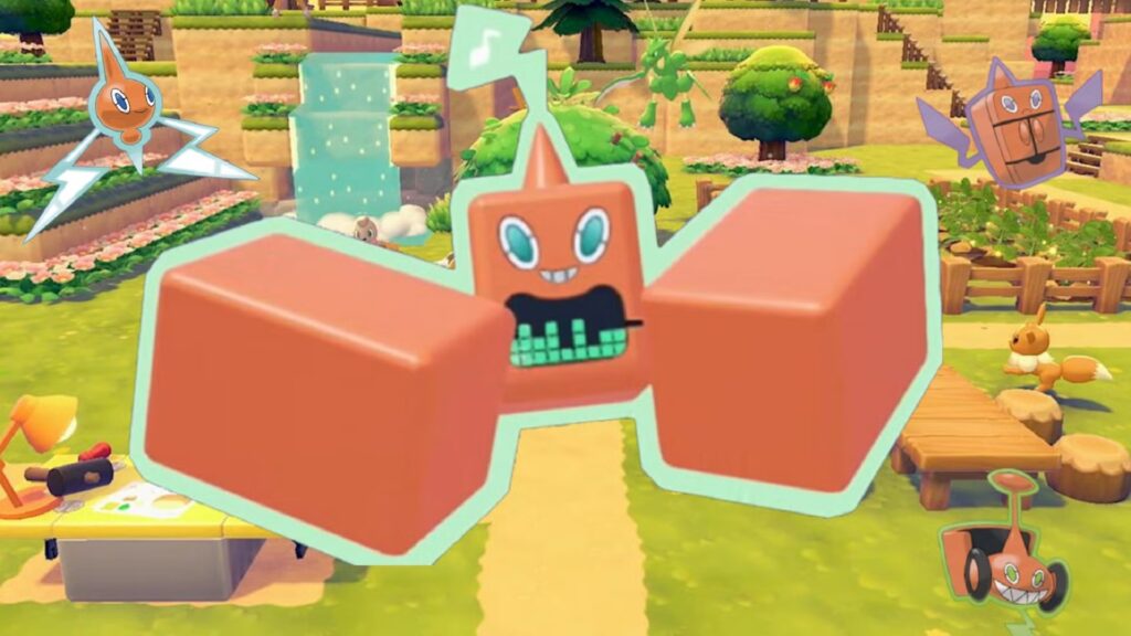 La versión de Pokémon Pokopia de Rotom es exactamente lo que necesita