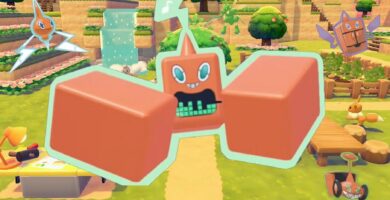 La versión de Pokémon Pokopia de Rotom es exactamente lo que necesita