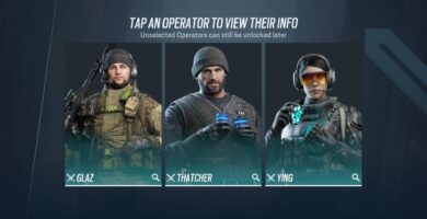 Lista de niveles de operadores móviles de Ranbow Six