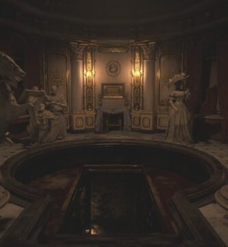 Cómo resolver el rompecabezas de la estatua en el Salón de las Abluciones