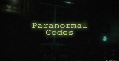 Roblox: Códigos PARANORMALES