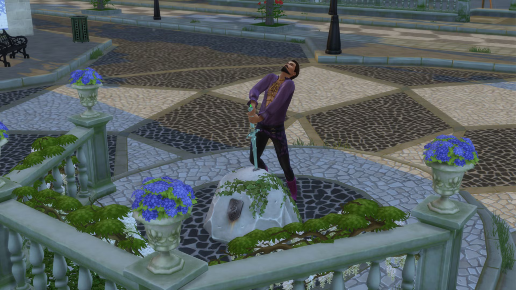 Cómo conseguir el Simcalibur en Los Sims 4