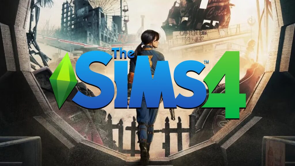 El jugador de Sims 4 crea su propia bóveda Fallout en el juego