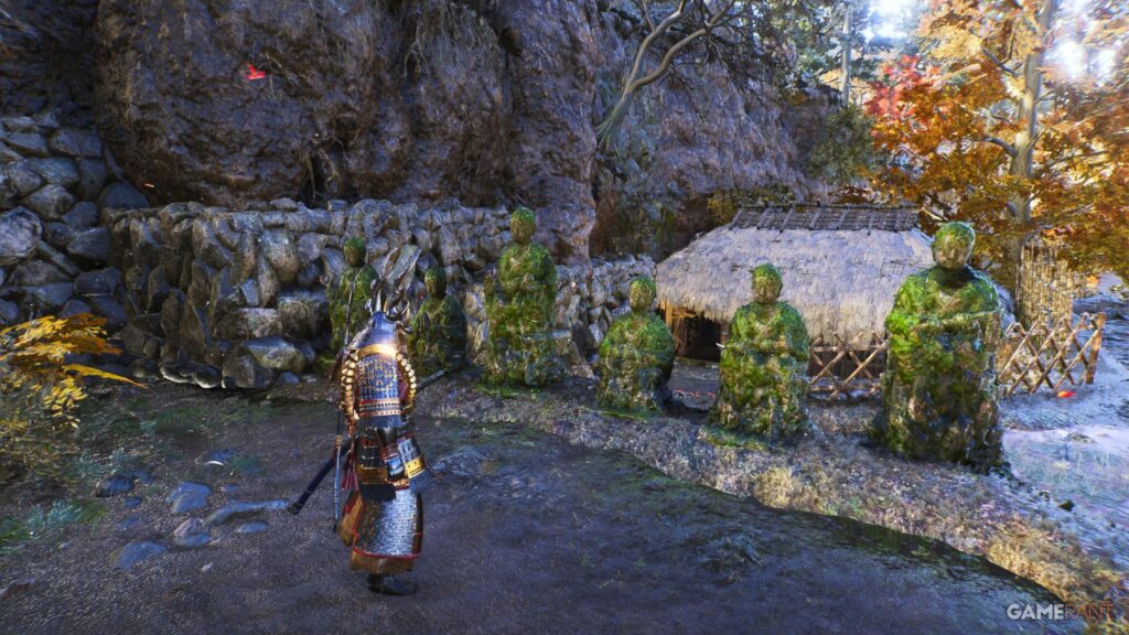 Dónde encontrar la cabeza de la estatua de los Seis Jizo en el molino de agua en Nioh 3