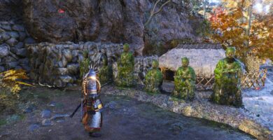 Dónde encontrar la cabeza de la estatua de los Seis Jizo en el molino de agua en Nioh 3