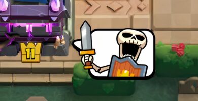 Cómo conseguir el gesto Escudo de esqueleto en Clash Royale
