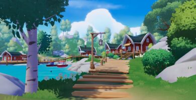 El jugador de Heartopia se topa con un palacio de hielo absolutamente enorme