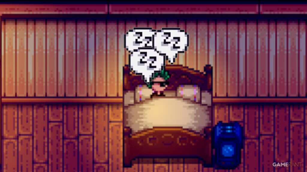 El jugador de Stardew Valley hace dormir a su granjero durante 1000 años