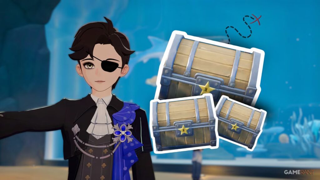 Cada ubicación del cofre del tesoro del bosque iluminado por la luna en Starsand Island