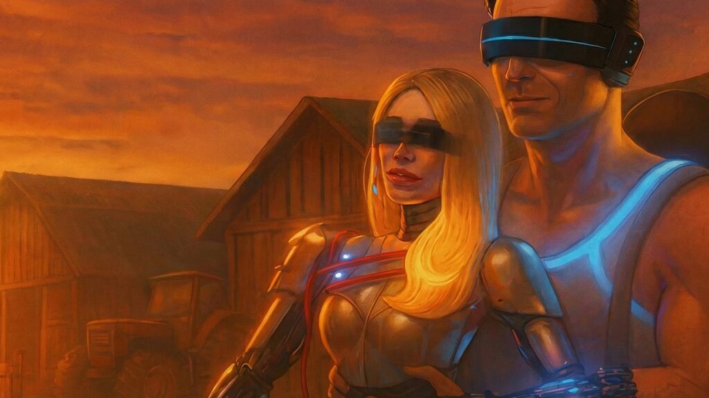 El nuevo simulador agrícola en Steam combina la distopía Cyberpunk con la agricultura de alta tecnología